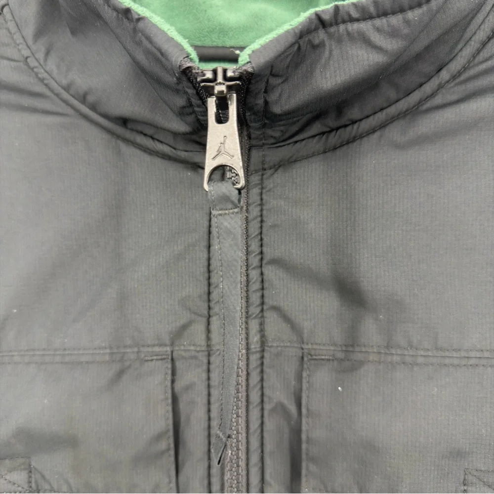 Nike Air Jordan Jumpman‎ Fleece Utility Vest Mens Large Green